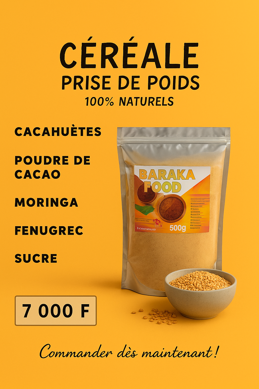 Céréales prise de poids
